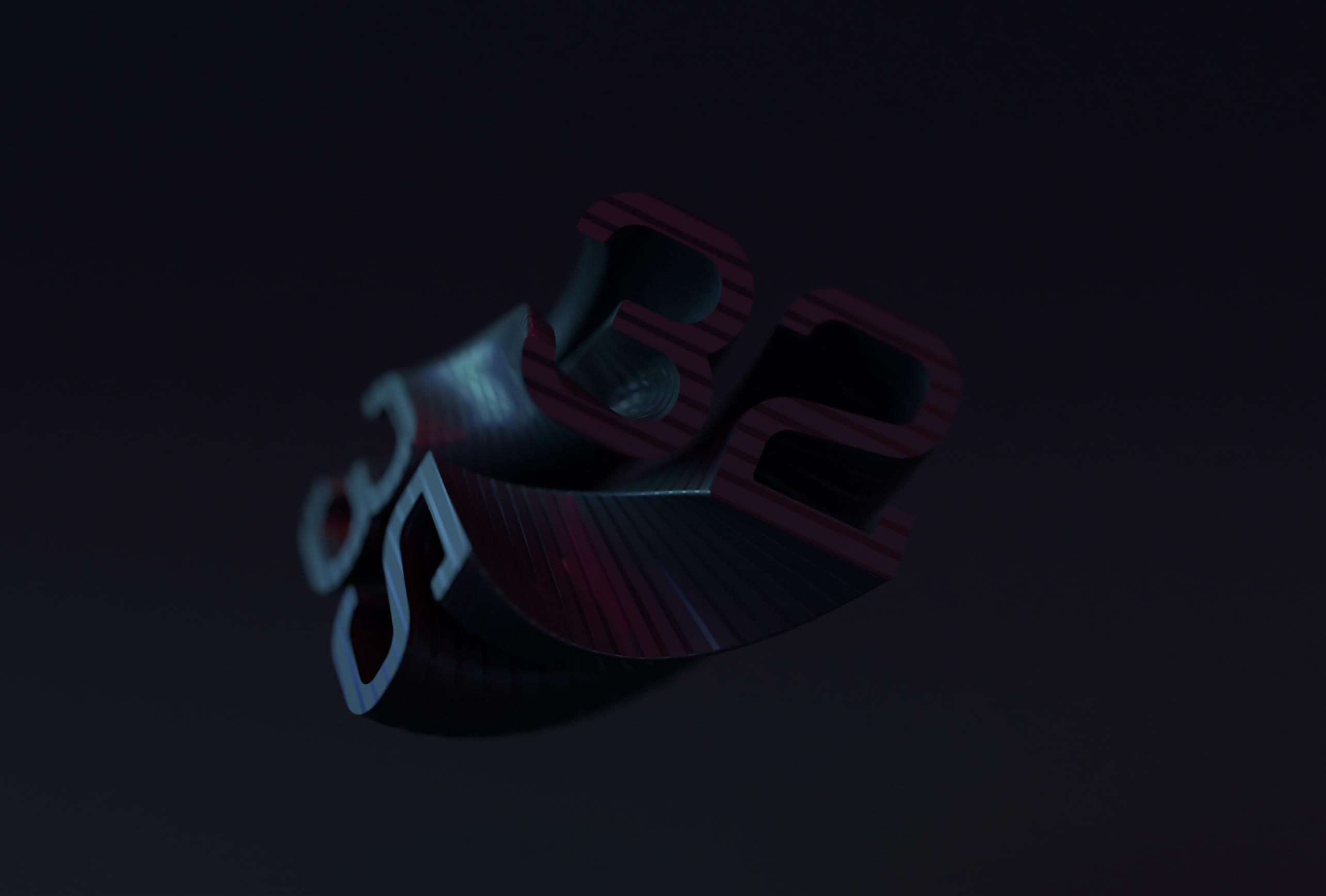A 3D graphic of the number '32'