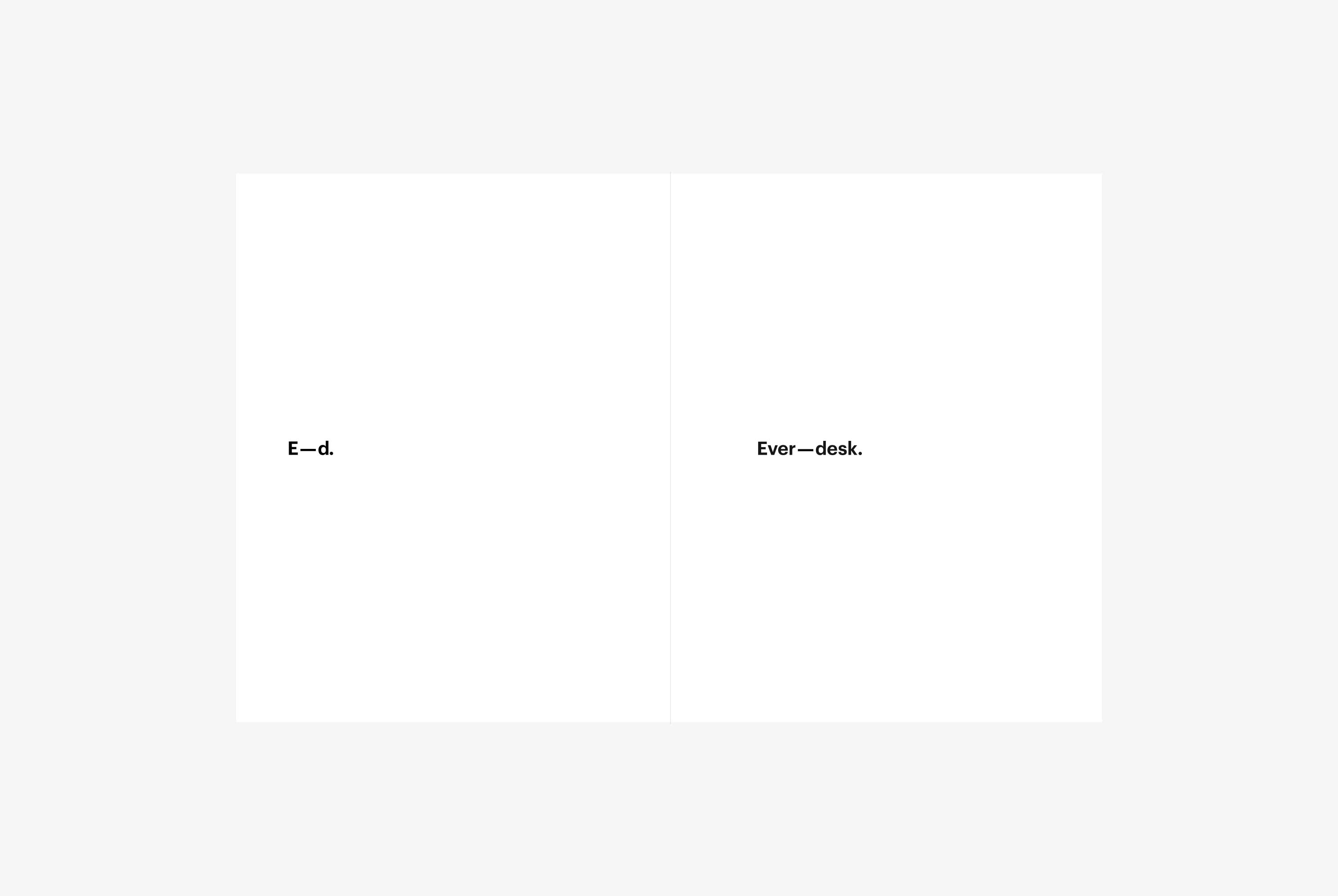 Everdesk logo and wordmark